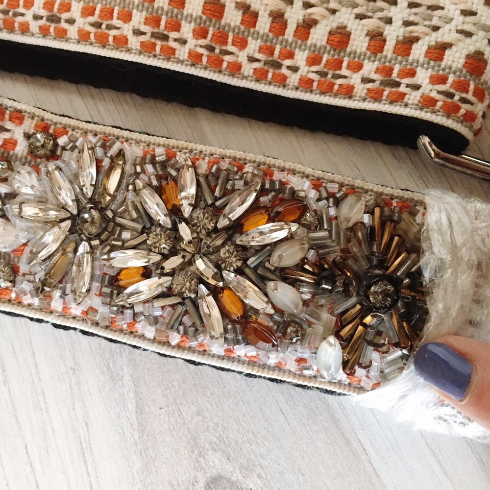 Rebecca Minkoff “guitar strap” for handbag